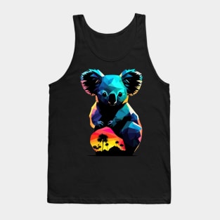 Koala Silhouette Tank Top